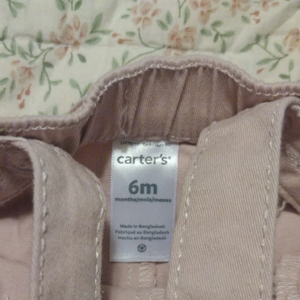 Carter's Pink Ruffled One Piece - Picture 2 of 12